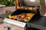 Megamaster 2-Burner Propane Gas Grill with Side Tables
