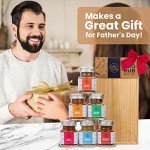BBQ Rub Gift Set in Premium Wooden Box