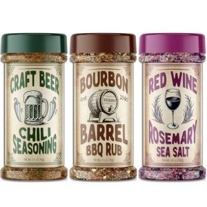 Grill Spices Gift Set: BBQ Rub & Seasonings