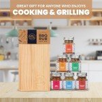 BBQ Rub Gift Set in Premium Wooden Box