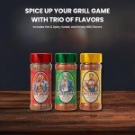 BBQ Spice Rub Gift Set for Barbecue Lovers