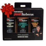Gourmet BBQ Rubs & Spices Gift Box - 3 Pack