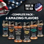Gourmet BBQ Rubs & Spices Gift Set
