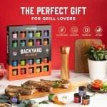 20 Jar Grilling Spice Set for BBQ Lovers