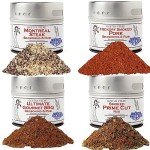BBQ Pit Master Spice Rubs Set - 4 Flavors