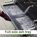 Extra Large Charcoal BBQ Grill with Side Tables