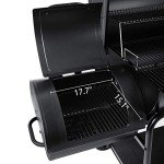 Royal Gourmet Charcoal Grill with Offset Smoker