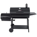 Royal Gourmet Charcoal Grill with Offset Smoker