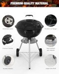 18-Inch Portable Charcoal Grill for Outdoor Fun