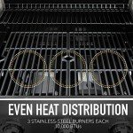 Kenmore 3-Burner Liquid Propane BBQ Grill