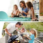 17-Inch Stainless Steel BBQ Grill Tongs