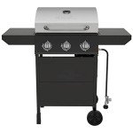 Nexgrill 3-Burner Propane Gas Grill with Wheels