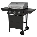 Nexgrill 3-Burner Propane Gas Grill with Wheels