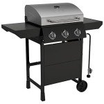 Nexgrill 3-Burner Propane Gas Grill with Wheels