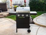 Nexgrill 3-Burner Propane Gas Grill with Wheels