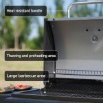 ChuMaste 3-Burner Propane Gas BBQ Grill