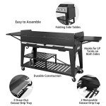 Royal Gourmet 8-Burner Gas Grill for BBQ Fun