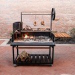 Argentine Santa Maria Stainless Steel BBQ Grill