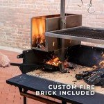 Argentine Santa Maria Stainless Steel BBQ Grill