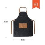Foster & Rye Adjustable Canvas BBQ Grilling Apron