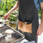 Foster & Rye Adjustable Canvas BBQ Grilling Apron