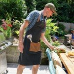 Foster & Rye Adjustable Canvas BBQ Grilling Apron