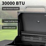 Cyphyja 3-Burner Stainless Steel Propane Grill