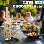 Nesting Grill Baskets with Wooden Handles (2 PCS)