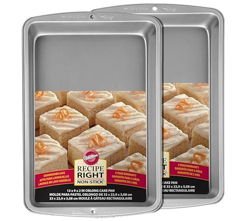 Set of 2 Wilton Recipe Right Cake Pans