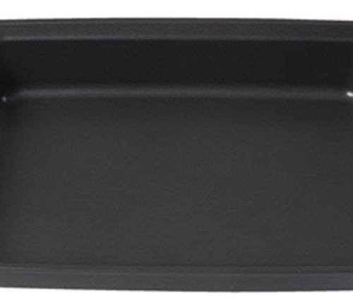 Rachael Ray Nonstick Loaf Pan, 9-Inch Gray/Orange Handles