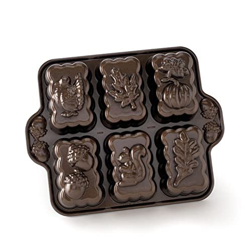 Nordic Ware Bronze Harvest Mini Loaf Pan