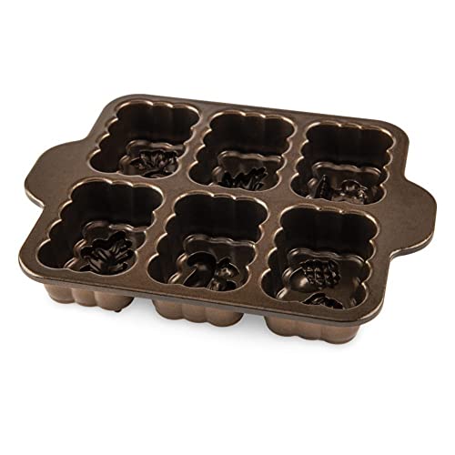 Nordic Ware Bronze Harvest Mini Loaf Pan
