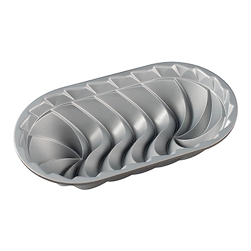 Nordic Ware Heritage Loaf Pan, 6 Cup, Graphite