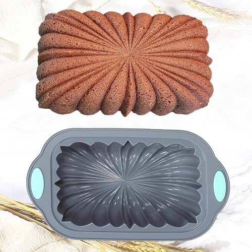 Non-Stick Silicone Loaf Pan Set for Baking Bread