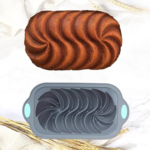 Non-Stick Silicone Loaf Pan Set for Baking Bread