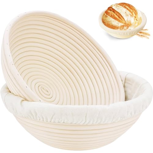 Artisan Sourdough Bread Making Kit with 2 Bannetons