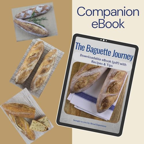 Baguette Banneton Basket Set for French Bread Baking