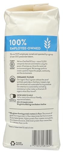 Organic King Arthur Bread Flour - 5 lb