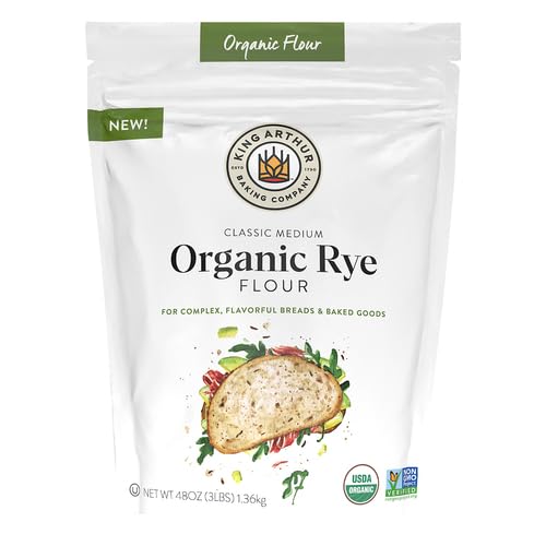 Organic Medium Rye Flour for Flavorful Breads & Goods
