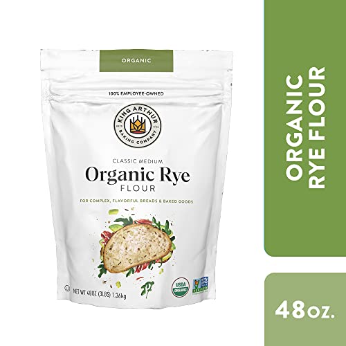 Organic Medium Rye Flour for Flavorful Breads & Goods