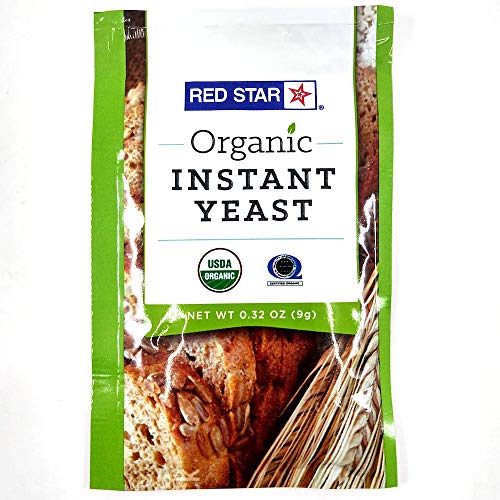 Organic Red Star Yeast - 5 Packets of Lesaffre