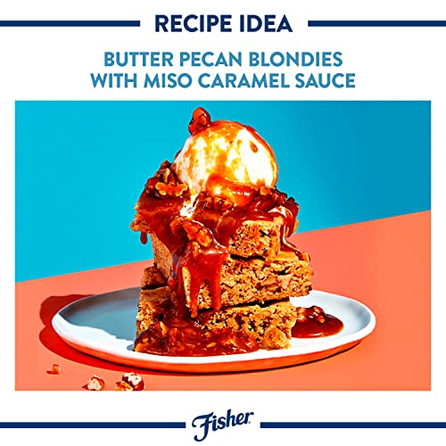 24oz Fisher Chef's Naturals Unsalted Pecans in Resealable Bag