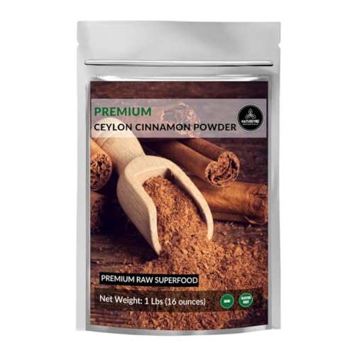 Naturevibe Botanicals Ceylon Cinnamon Powder, Ground 16oz