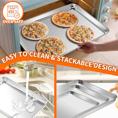Stainless Steel Baking Sheet Set of 3