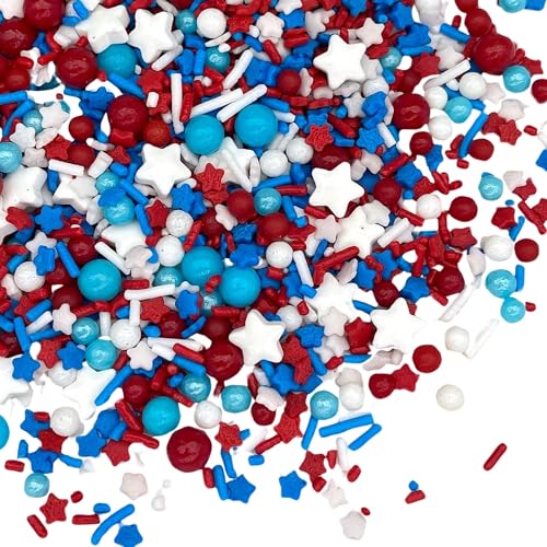 Blue Chocolate Sprinkle Jimmies | 4 oz | Non-toxic