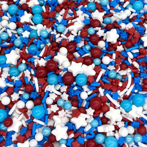 Blue Chocolate Sprinkle Jimmies | 4 oz | Non-toxic