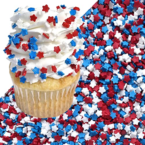 Patriotic Sprinkle Mix | 3 oz | Cupcakes & Cakes