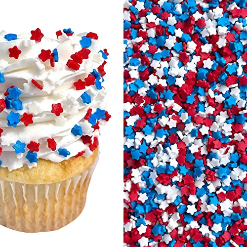 Patriotic Sprinkle Mix | 3 oz | Cupcakes & Cakes