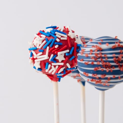 Patriotic Sprinkle Mix for Cake Decorations and Baking