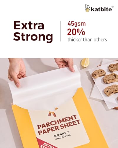Katbite 200PCS 12x16 In Heavy Duty Parchment Papers